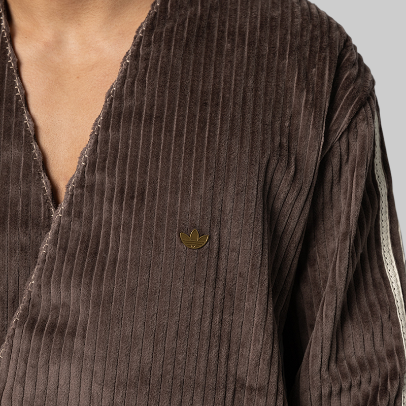 X CLOT By Edison Chen Corduroy Jacket - Dark Brown