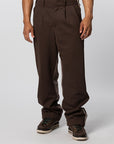 X CLOT By Edison Chen Corduroy Slacks Pant - Dark Brown