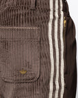 X CLOT By Edison Chen Corduroy Slacks Pant - Dark Brown
