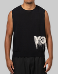 Knit Vest - Black