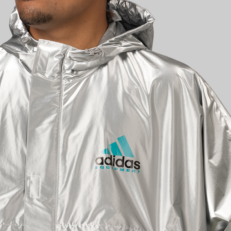 EQT Metallic Windbreaker - Silver Metallic