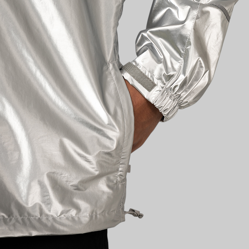 EQT Metallic Windbreaker - Silver Metallic