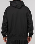 French Terry Zip Hoodie - Black