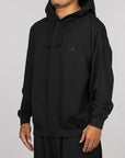 French Terry Hoodie - Black