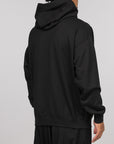 French Terry Hoodie - Black