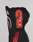 X Bape Shark Full Zip Hoodie - Black
