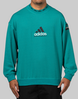 EQT Reflective Crewneck - Equipment Green