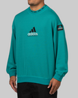 EQT Reflective Crewneck - Equipment Green