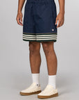 X CLOT By Edison Chen Woven Short - Night Indigo