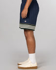 X CLOT By Edison Chen Woven Short - Night Indigo