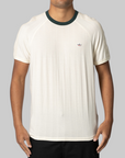 X CLOT By Edison Chen Rib T-Shirt - Cream White/Green