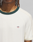 X CLOT By Edison Chen Rib T-Shirt - Cream White/Green