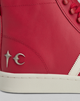 X Thug Club Superstar Boot Luxe - Red/Off White
