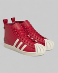 X Thug Club Superstar Boot Luxe - Red/Off White