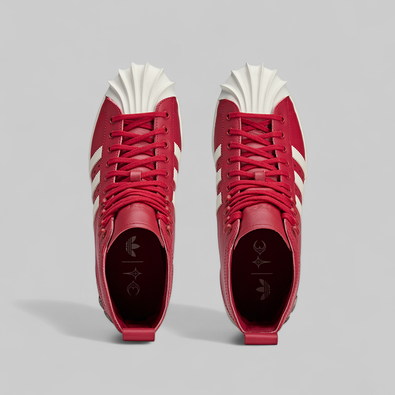 X Thug Club Superstar Boot Luxe - Red/Off White