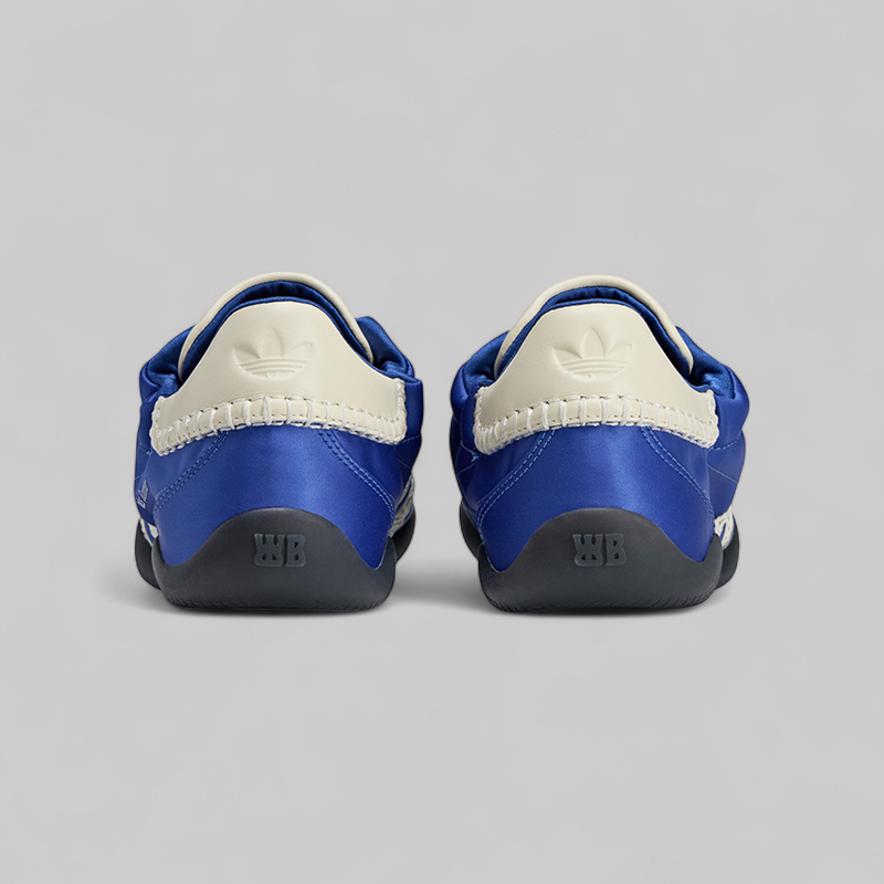 X Wales Bonner Karintha Low Satin - Blue