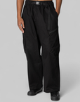 Twill Cargo Pant - Black