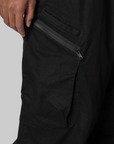 Twill Cargo Pant - Black