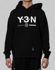 X Neighborhood Graphic Hoodie - Black