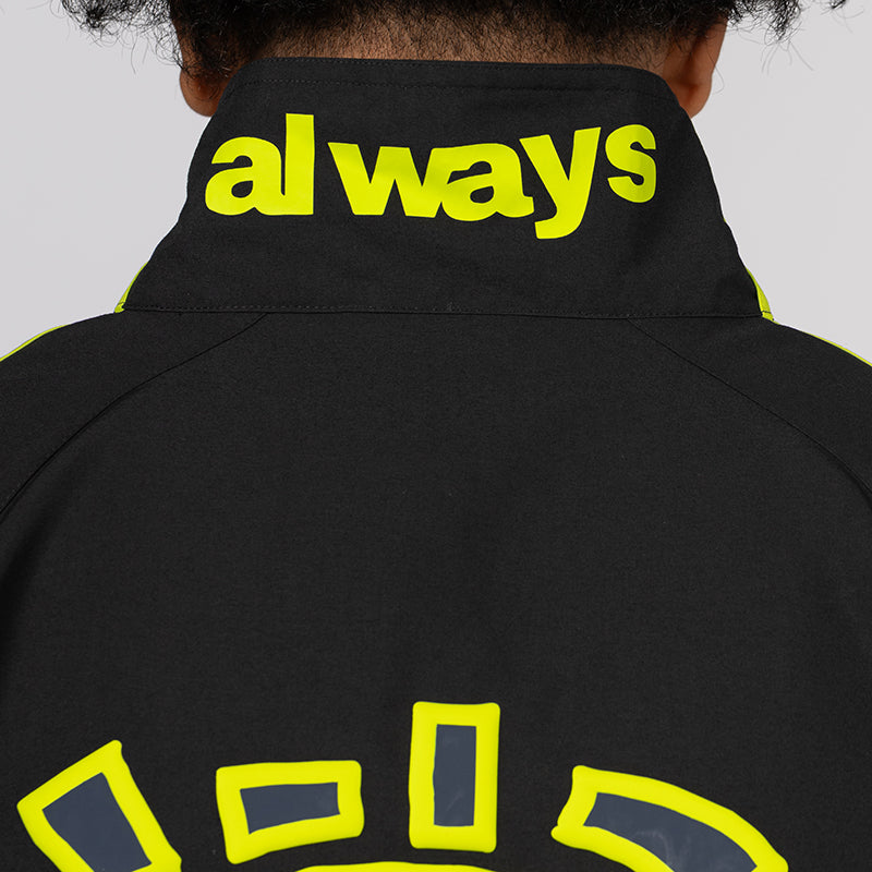 X Always Do Windbreaker Jacket - Black – LOADED