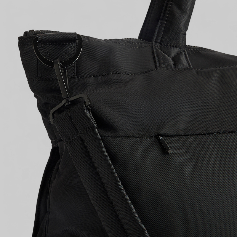 X Neighborhood Padded Tote Bag - Black