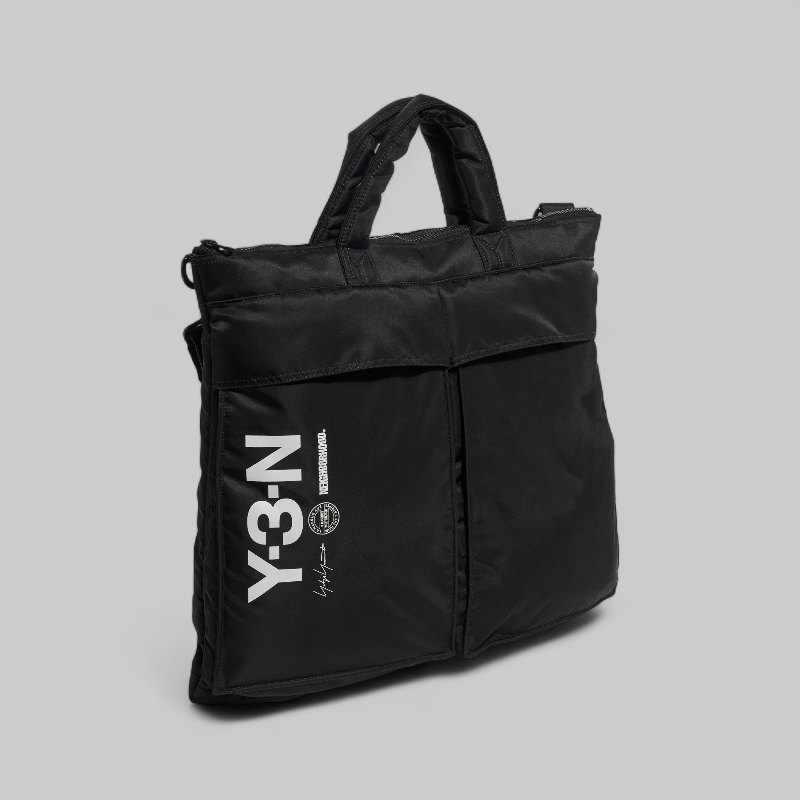 X Neighborhood Padded Tote Bag - Black