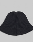 Knit Bucket Hat - Black