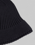 Knit Bucket Hat - Black