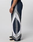 X Brain Dead Track Pant (convert to shorts) - Collegiate Navy