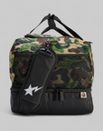 x Bape Duffle Bag - Crew Green