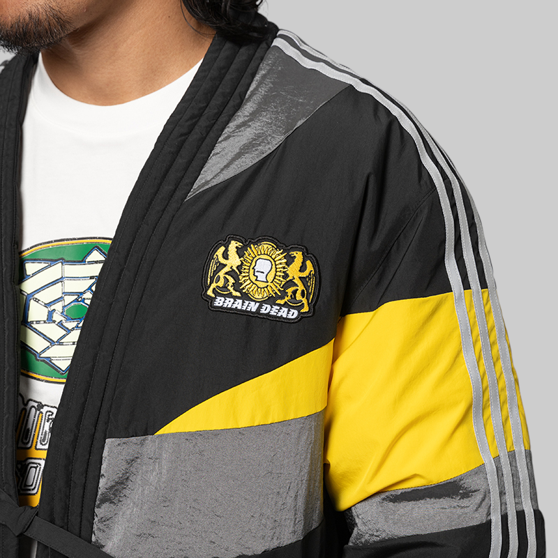 X Brain Dead Noragi Track Jacket - Black