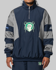 X Brain Dead Track Top - Collegiate Navy
