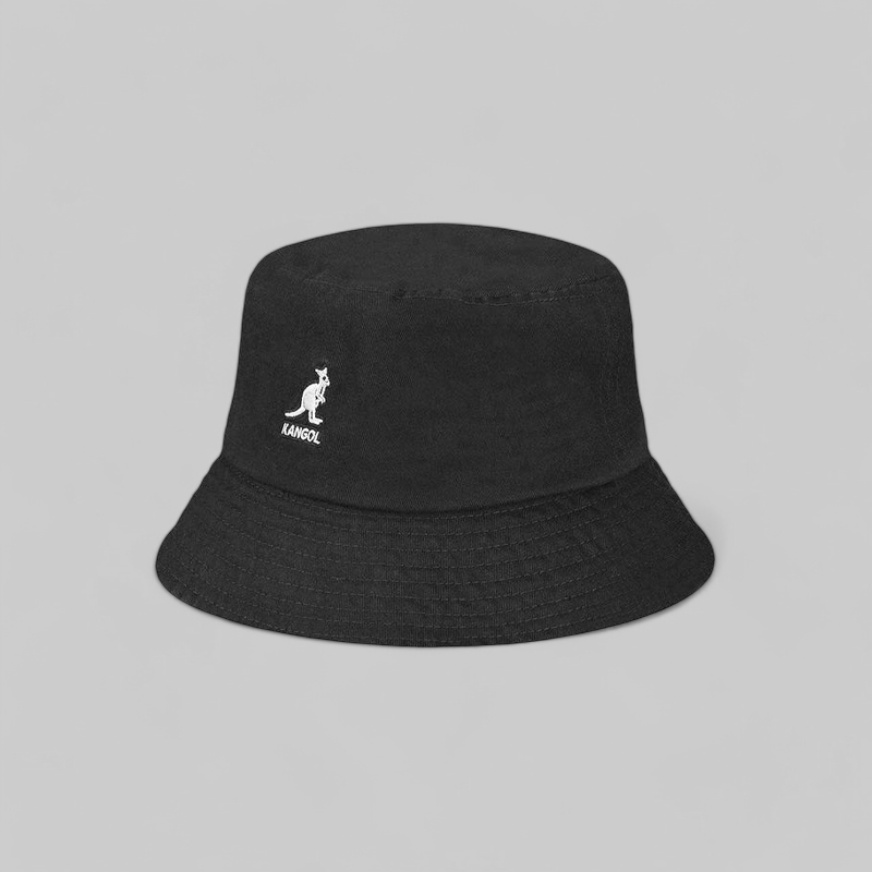 Washed Bucket Hat - Black