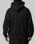 Full Zip Hoodie - Black