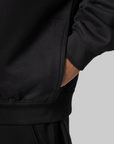 Full Zip Hoodie - Black