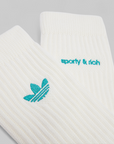 X Sporty & Rich Socks - Off White