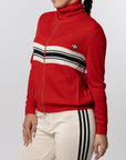 X Wales Bonner Knit Track Top - Better Scarlet