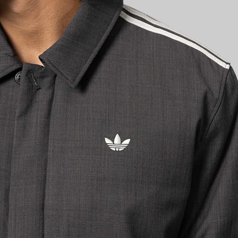 X Wales Bonner Wool Blouson - Dark Grey Heather