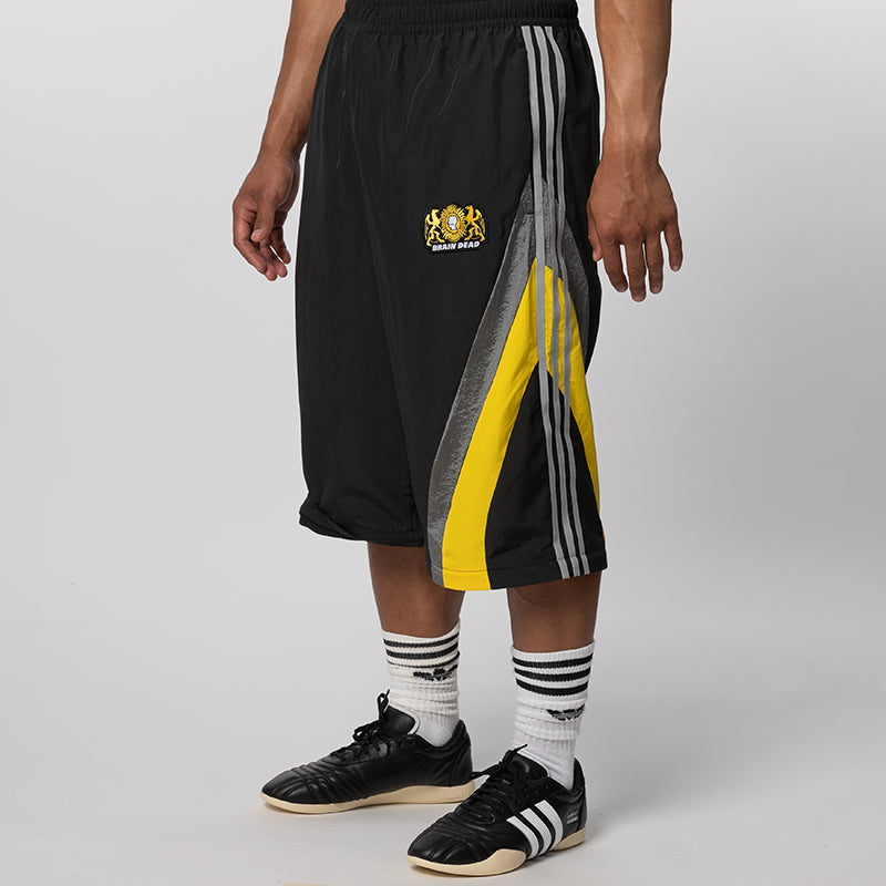 X Brain Dead Track Pant (convert to shorts) - Black