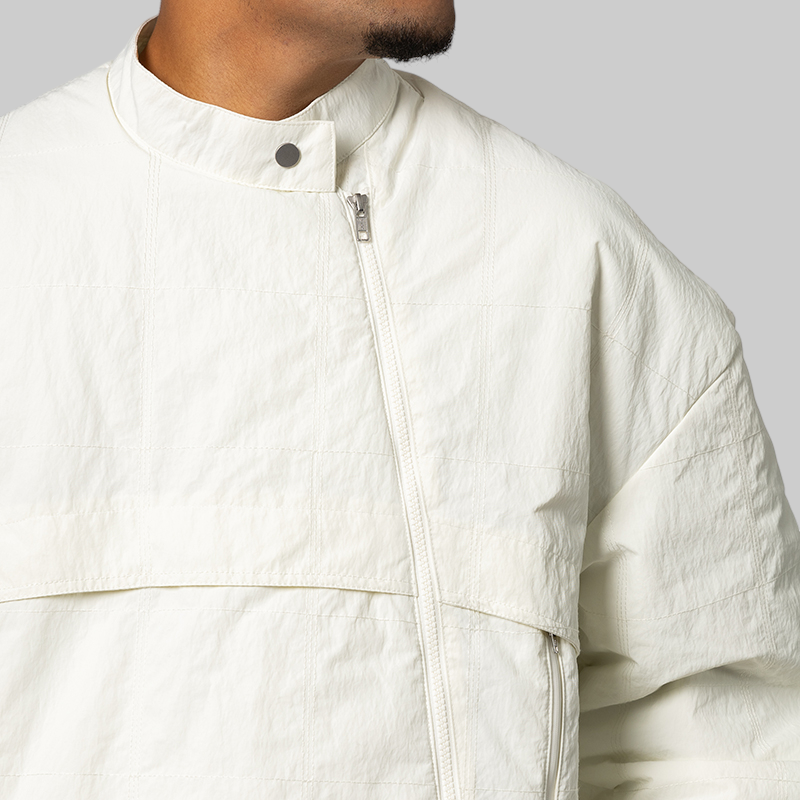 OG L.A. Motor Ave Racer Jacket - Off White