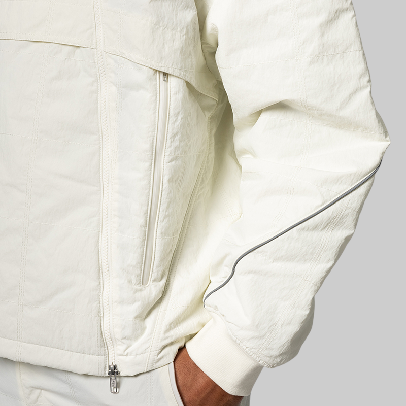 OG L.A. Motor Ave Racer Jacket - Off White