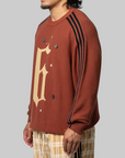 X Song For The Mute ADI006 Sweater - Wild Sepia