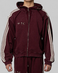 X Thug Club Teamgeist Sweat Hoodie - Maroon