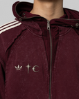 X Thug Club Teamgeist Sweat Hoodie - Maroon