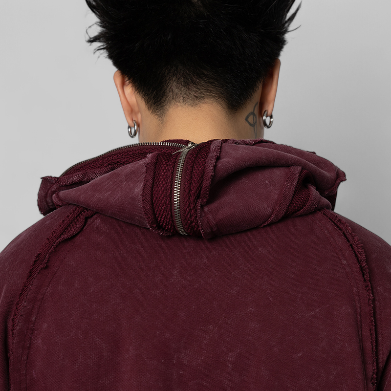 X Thug Club Teamgeist Sweat Hoodie - Maroon