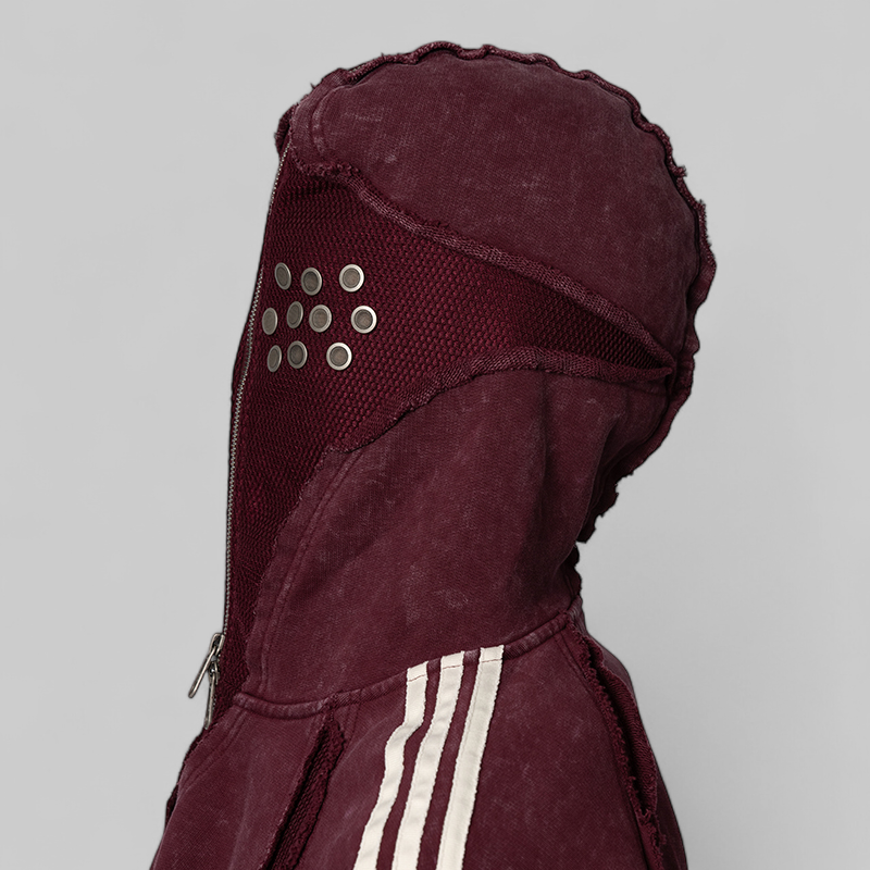 X Thug Club Teamgeist Sweat Hoodie - Maroon