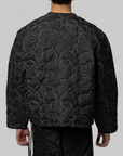 X Thug Club Padded Liner Jacket - Black/Silver Metallic