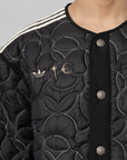 X Thug Club Padded Liner Jacket - Black/Silver Metallic