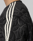 X Thug Club Padded Liner Jacket - Black/Silver Metallic