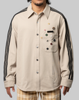 X Song For The Mute ADI006 Shirt - Stone Khaki